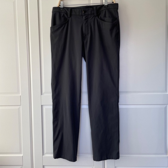 Lululemon Dark Grey ABC Pant, Size 34 - Picture 4 of 14